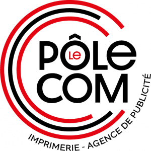 LE POLE COM - Logo rond QUADRI